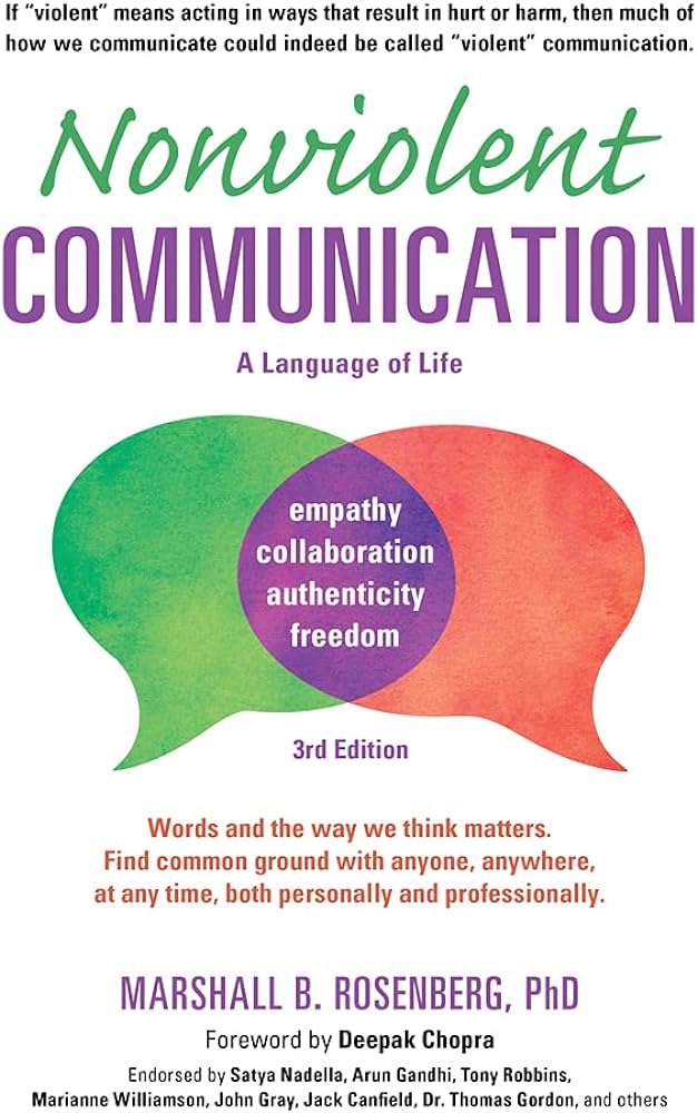 Non Violent Communication book cover