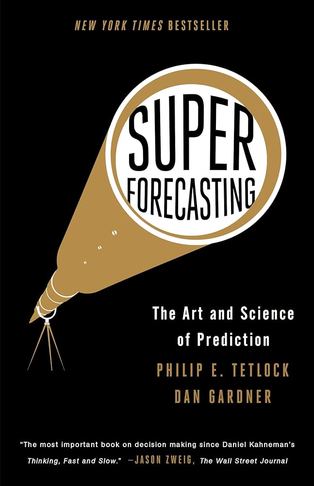 Superforecasting book cover